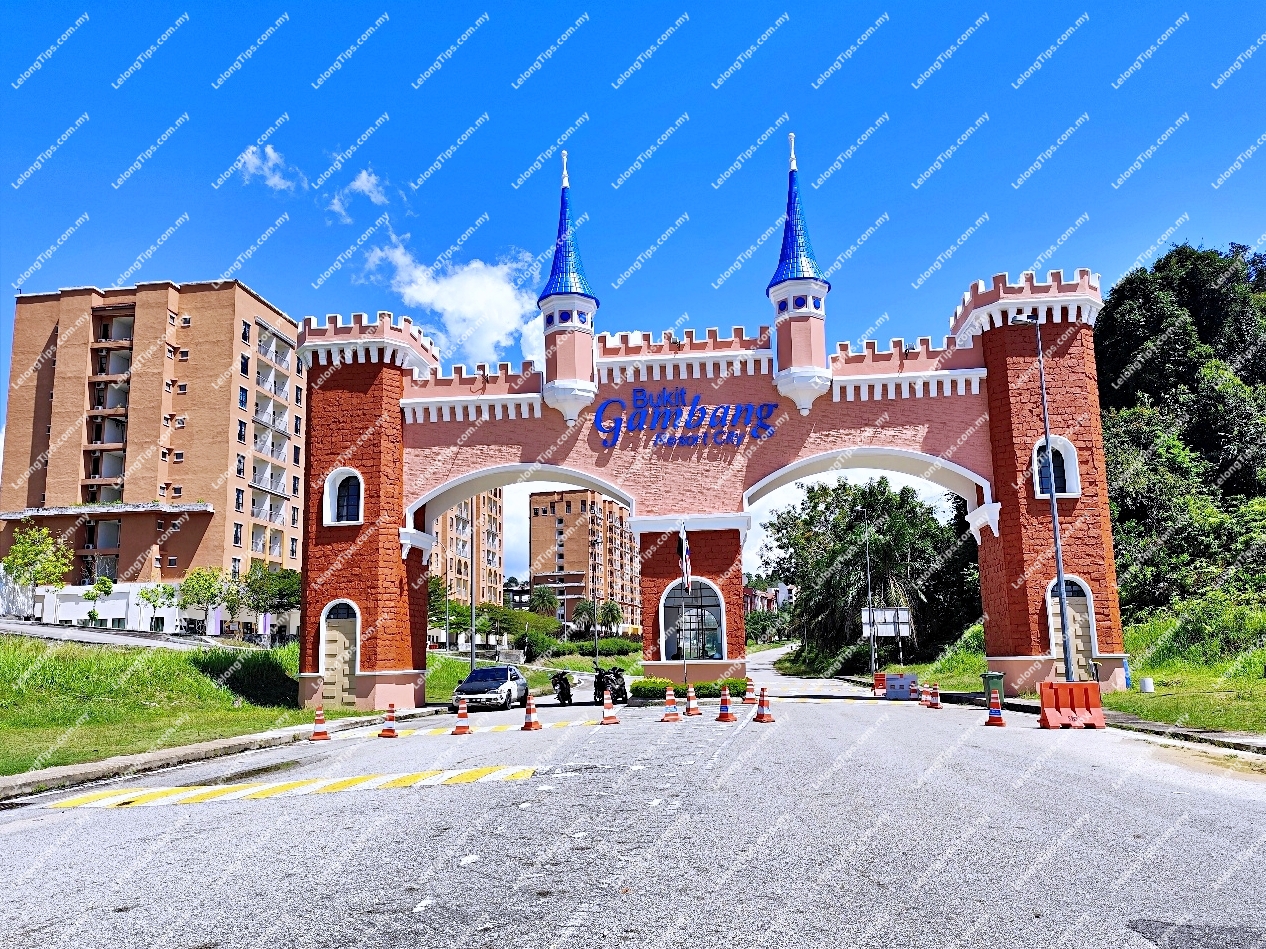 [Well surrounded by lush greenery] Apartment [11 min to TMG Mart Gambang & Caltex Simpang Gambang]