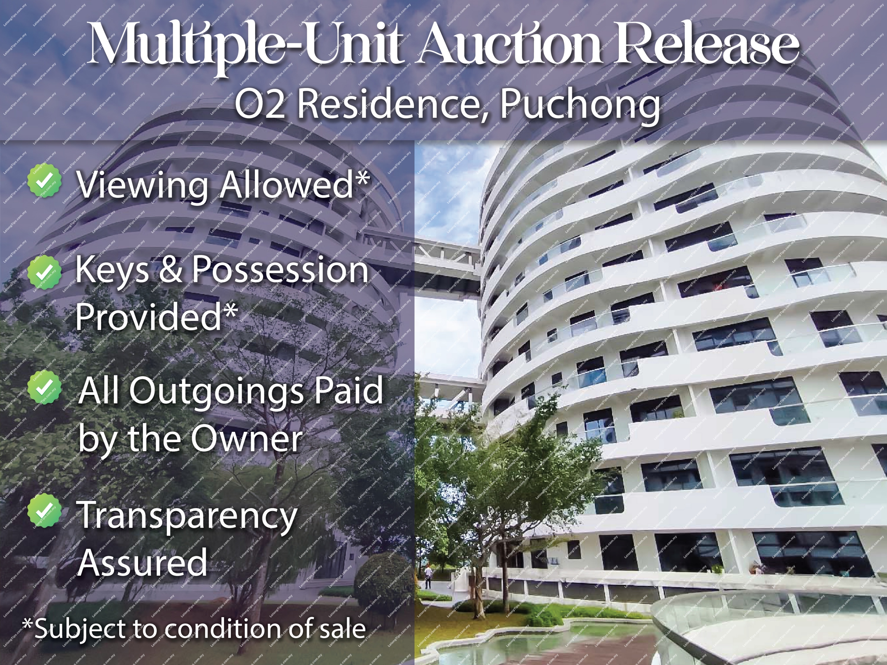 [7 Units] O2 Residence Service Apartment