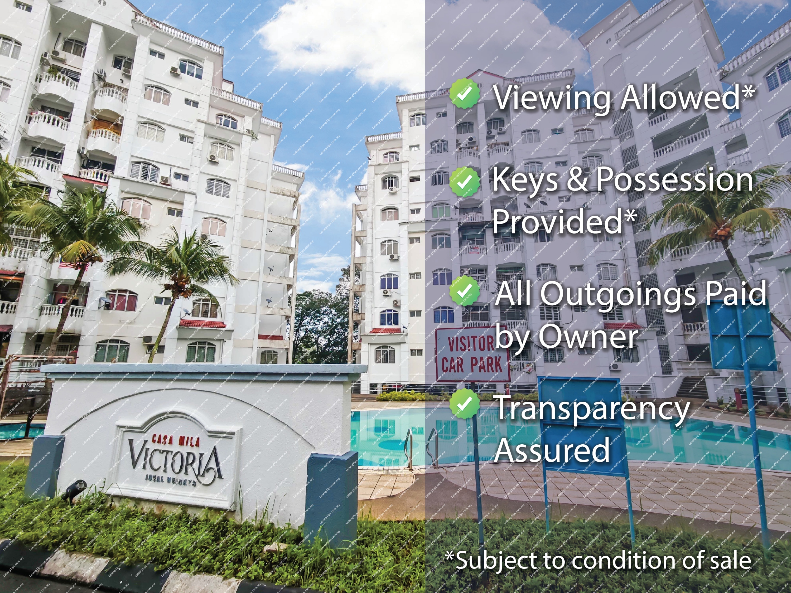 [5 min to Hospital Selayang & Selayang Mall] Casa Mila Victoria Condominium [Easily accessible via Jalan Bidara, Jln Kuching & Middle Ring Rd 2]