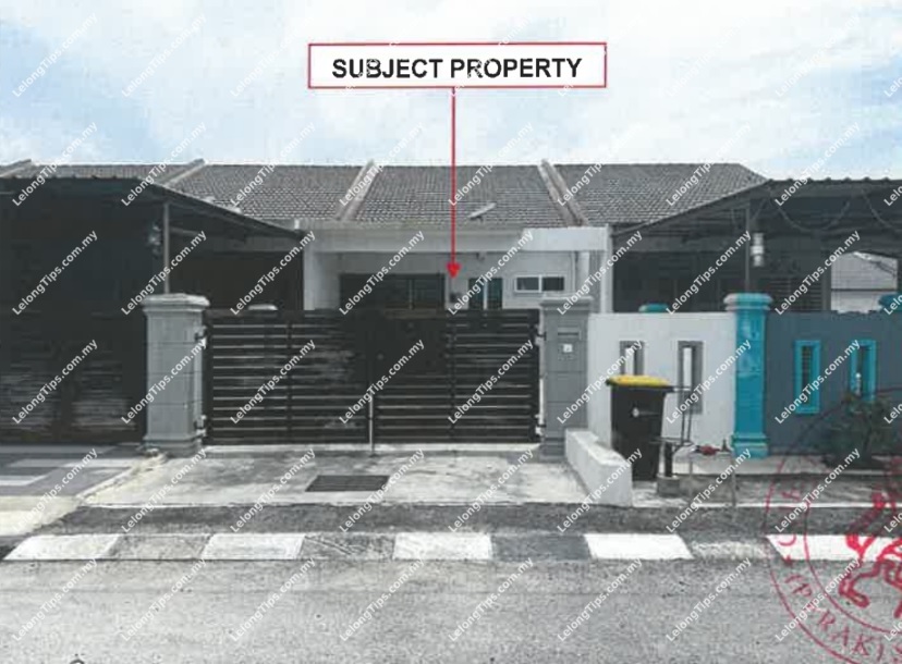 1 Storey Terrace House