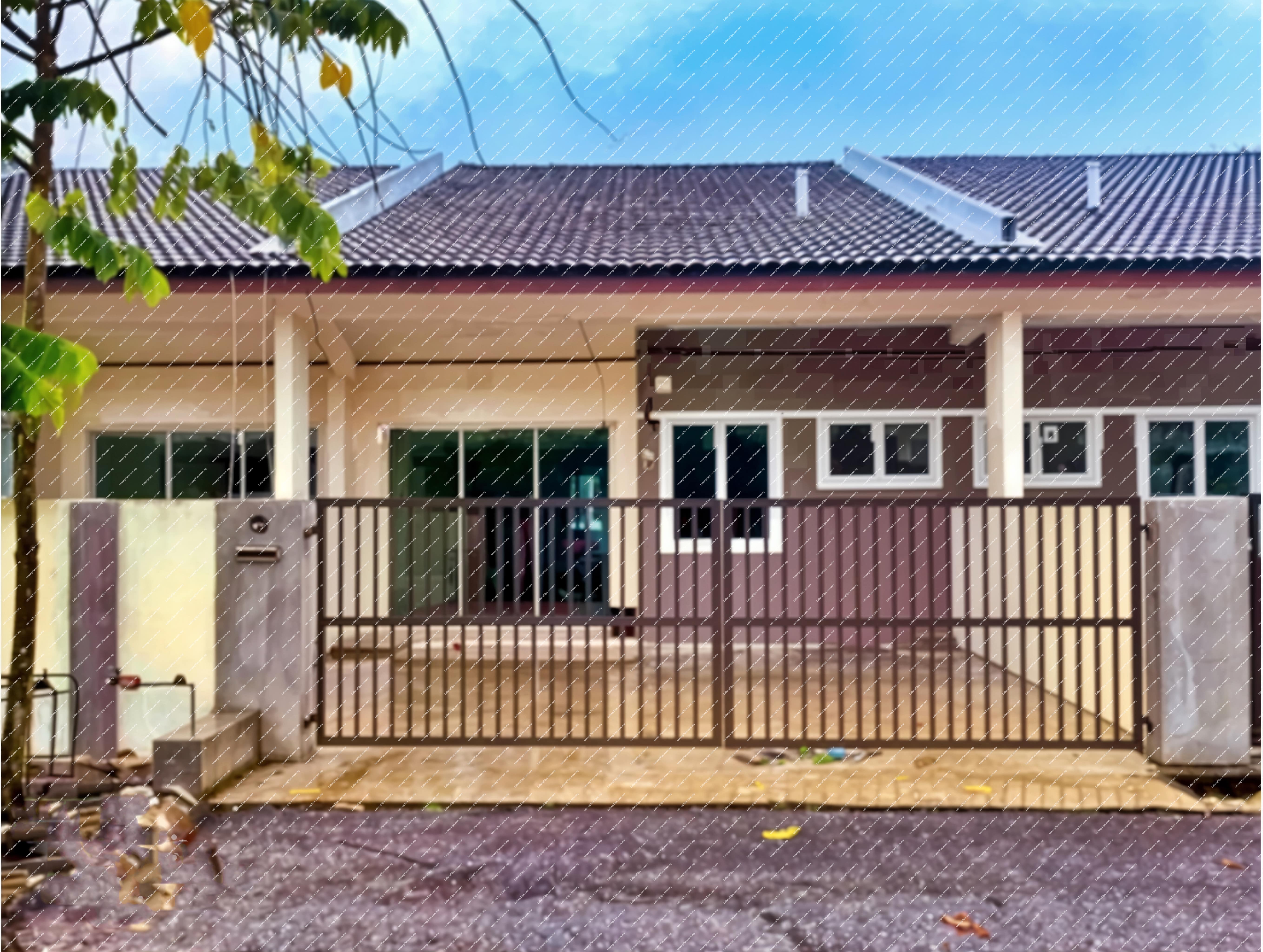 1 Storey Terrace House