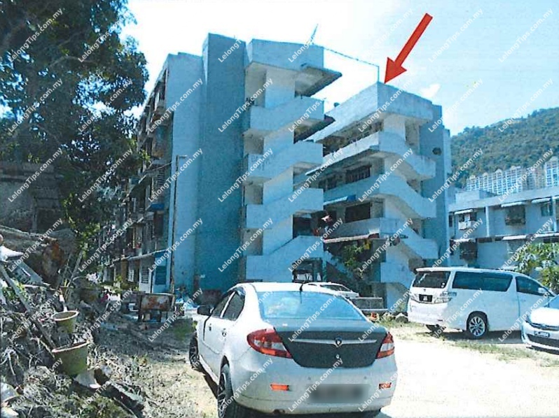 [Walking distance to Kompleks Pasar Awam Dan Penjaja Taman Terubong Jaya] Flat [Short driving to Eco-Shop @ Terubong Avenue & Fresh Express Mart]