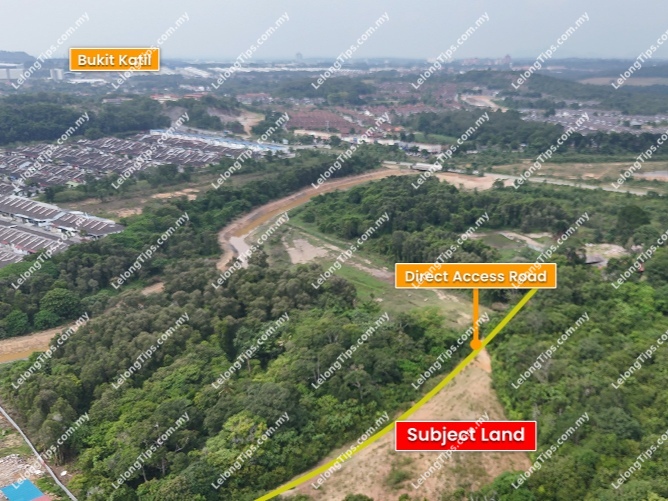 [Direct Road Access; Utilities Nearby] Freehold Land [5 min to Bukit Katil; 15 min to Ayer Keroh Toll]