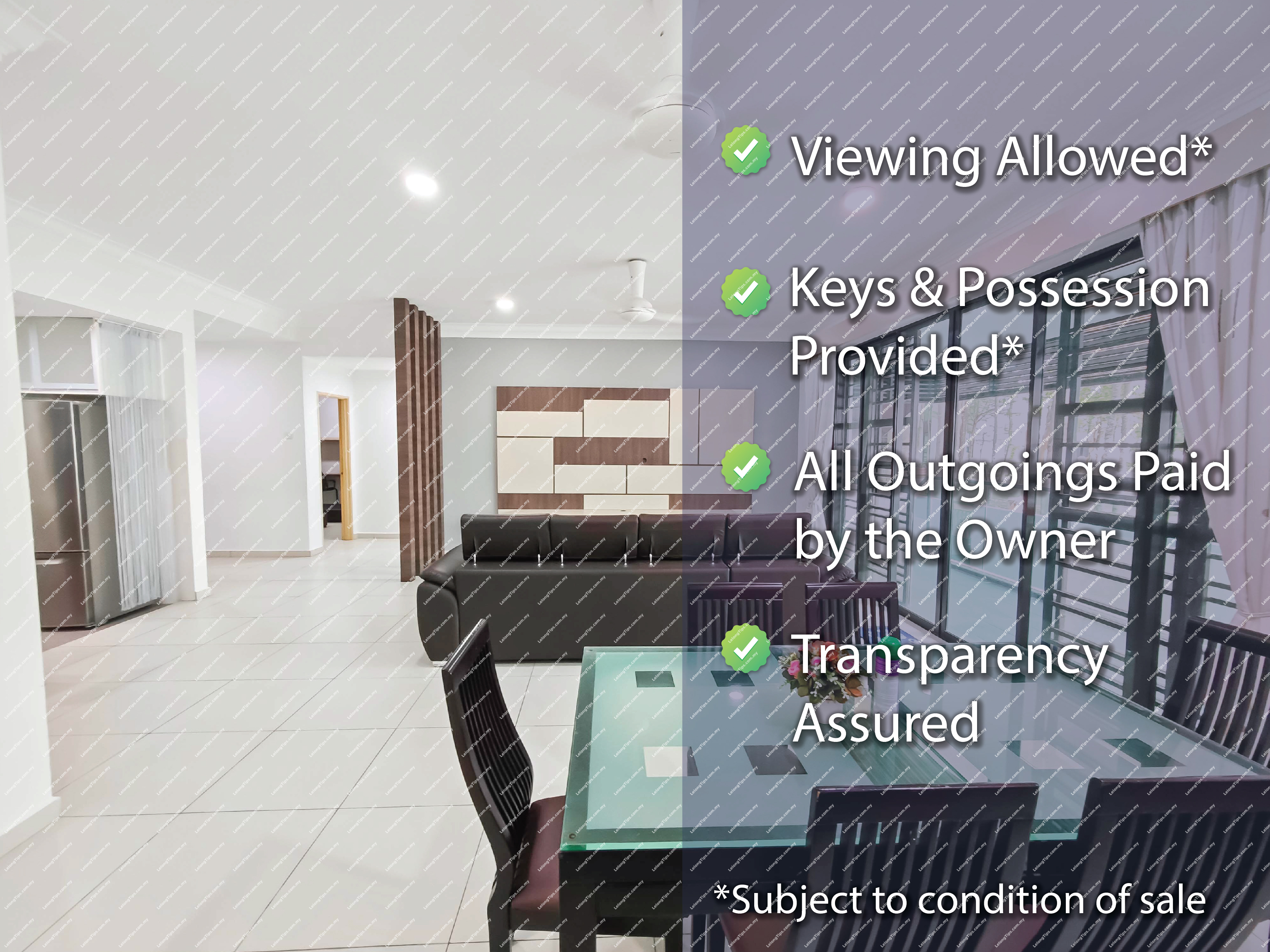 [Renovated unit with private garden] Condominium [5 mins to DPULZE Shopping Centre, Tamarind Square & MMU]