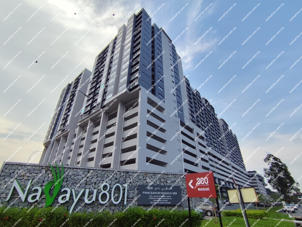 [8 min to KTM Batu Tiga Station / Shah Alam area] Apartment [Near Subang Airport & Skypark Terminal]