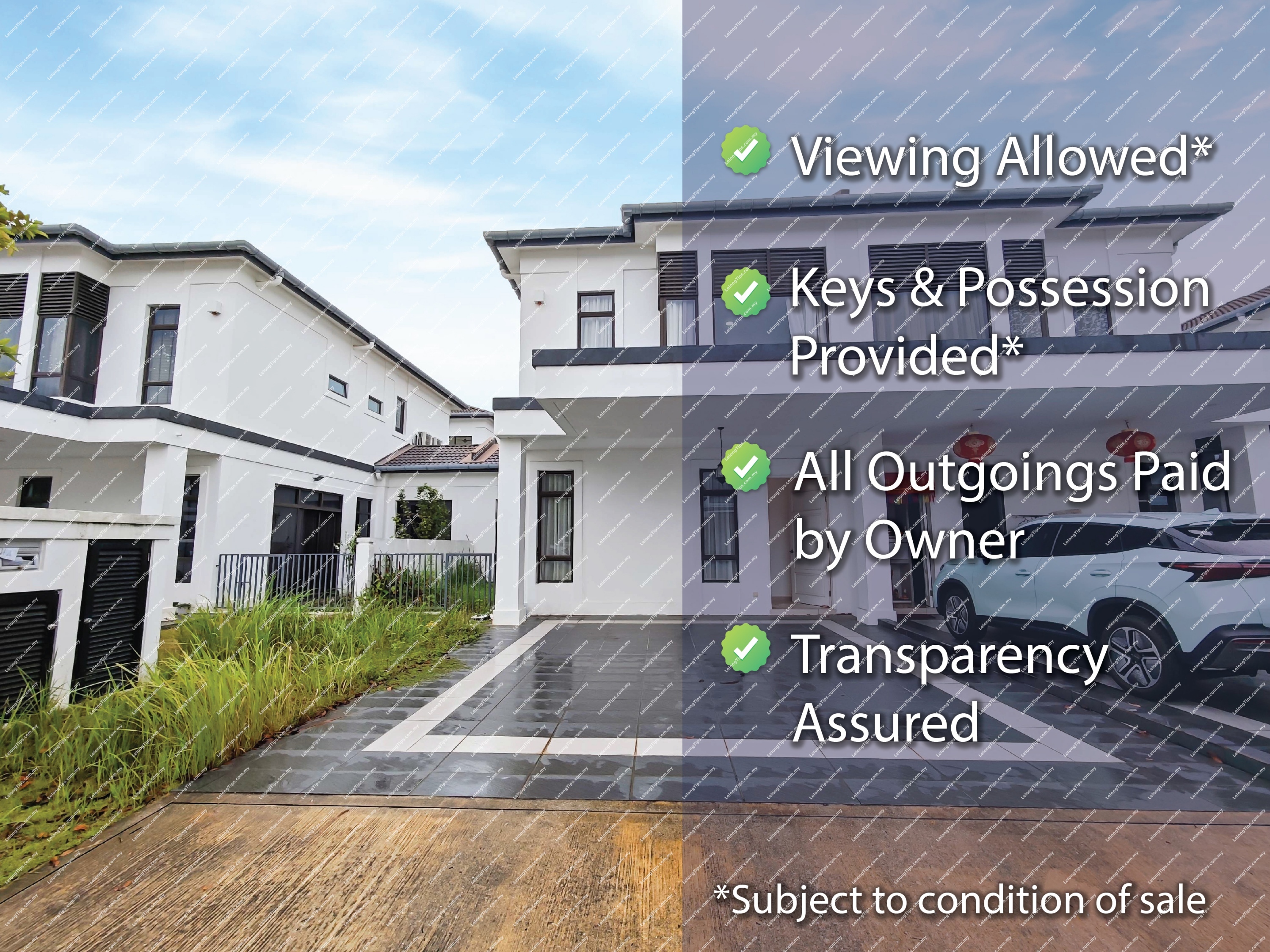 [Partial Furnished; Avenham; Terrace Garden Home] 2 Storey Terrace Garden House [Within 10 mins to Universiti Teknologi MARA]