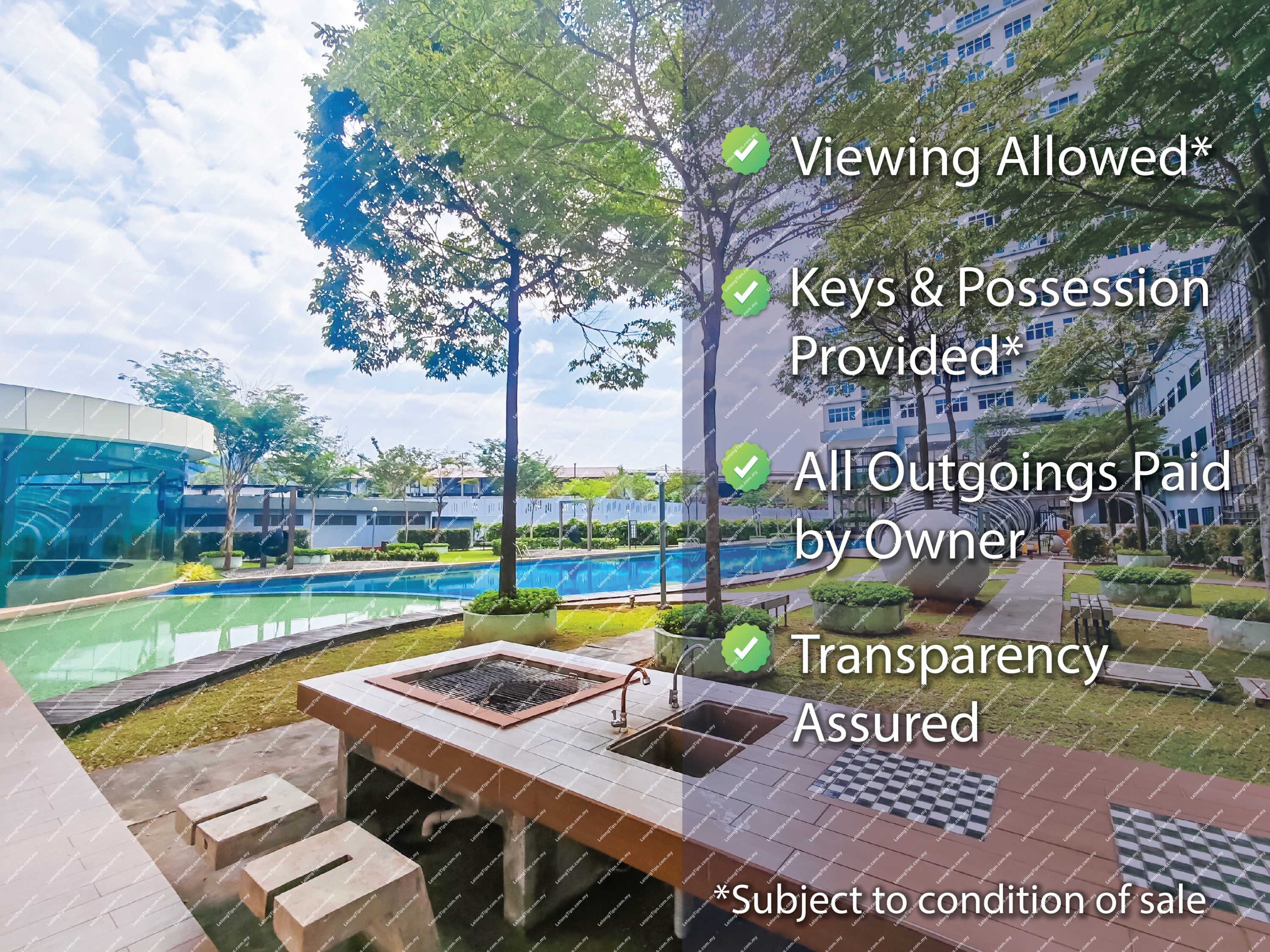 [Near LRT] Freehold Service Apartment [Strategic Location at Puchong Jaya]