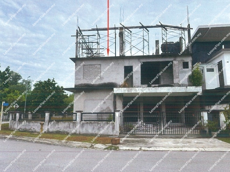 2 Storey Semi Detached House (Incomplete)