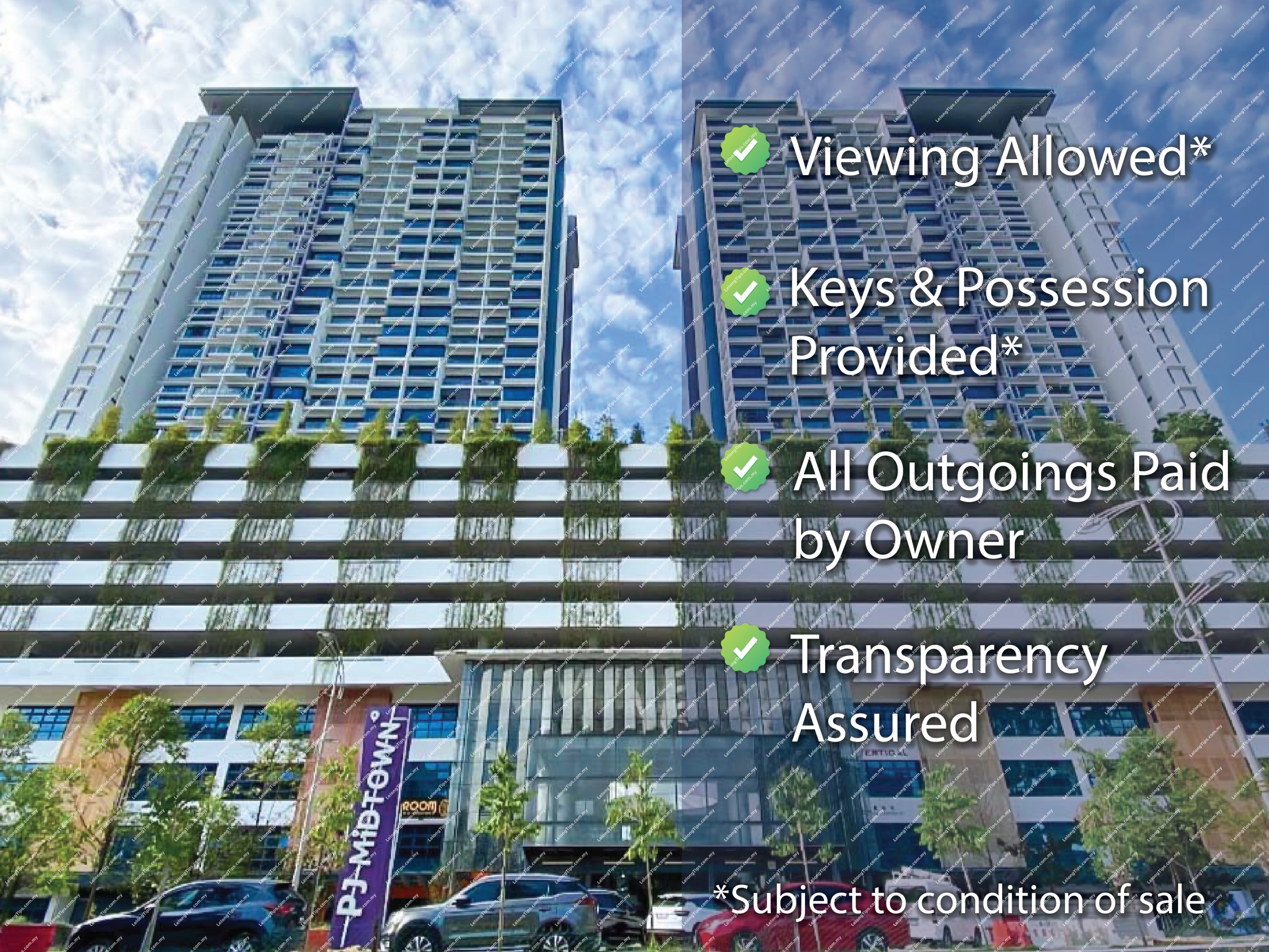 [High Rise Unit] Service Apartment [Short Distance to Jaya33, LRT Station Asia Jaya and Taman Jaya, AmCorp Mall, PPUM Hospital,Taman Jaya Park]