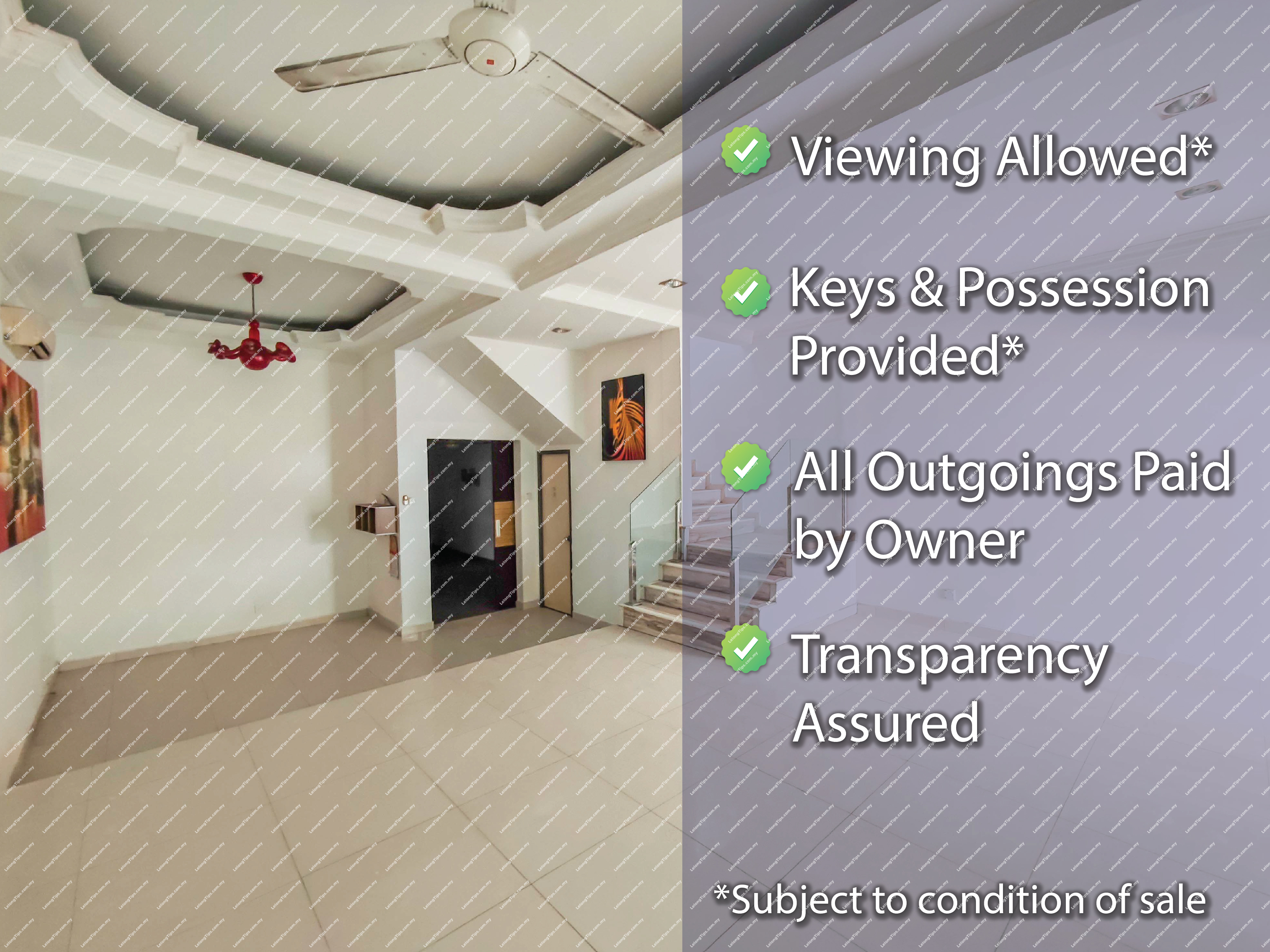 [KL Matured Area; Renovated unit] 2 Storey House [5 mins to NSK Trade City (Kuchai Lama)]