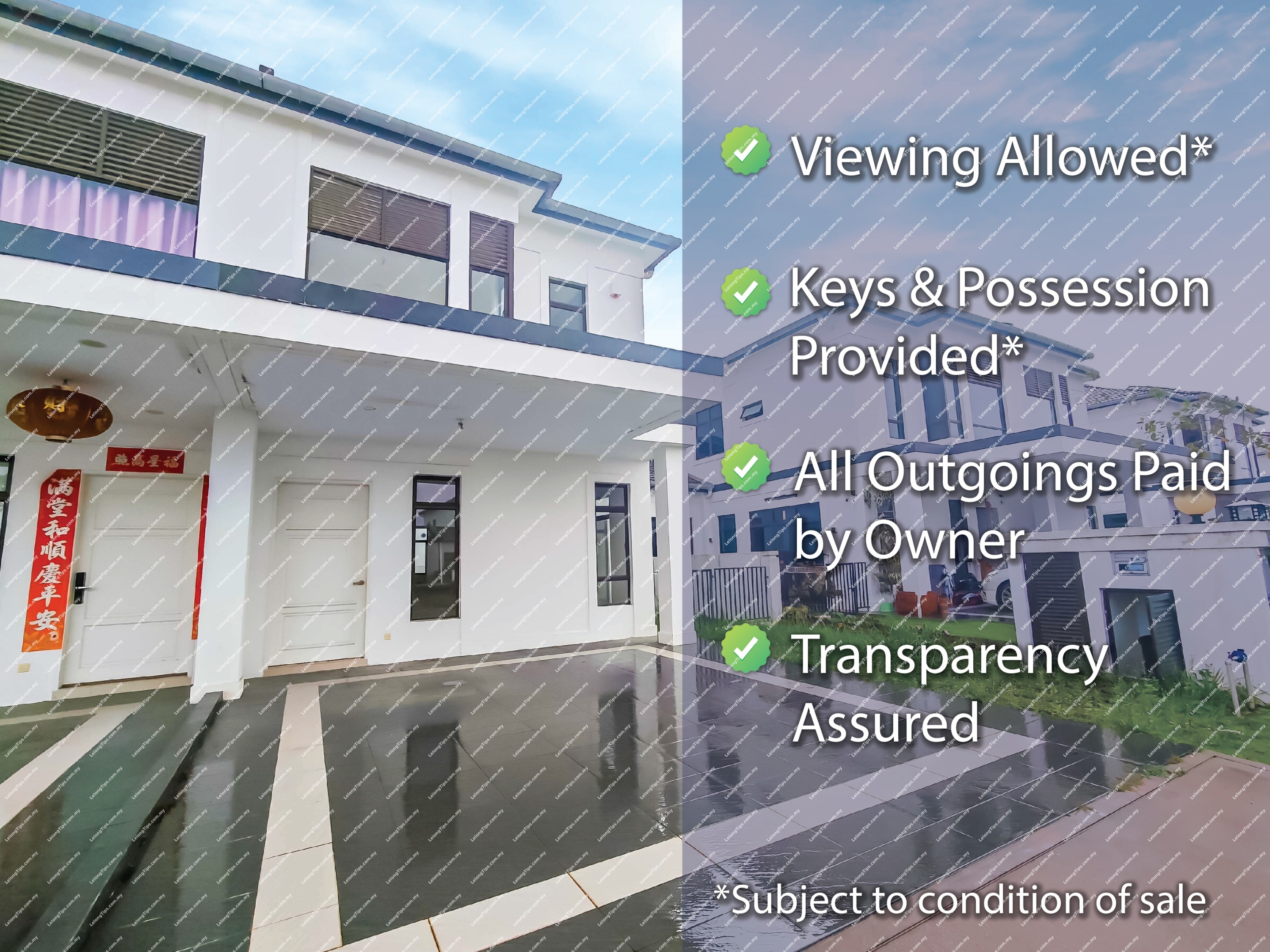 [Avenham; Terrace Garden Home] 2 Storey Terrace Garden House [Accessible via GCE, LATAR, North-South Expressway, DASH & WCE]