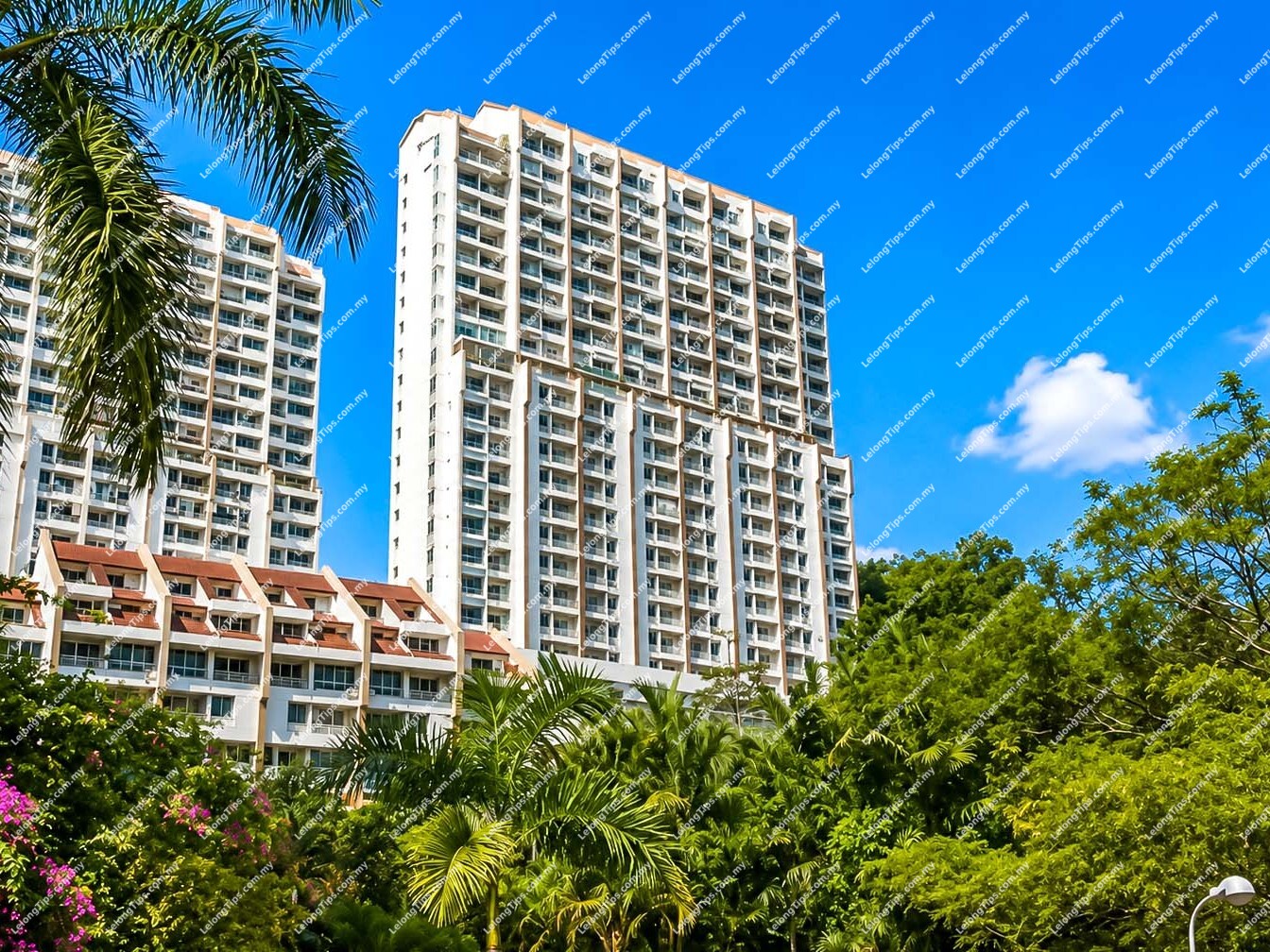 [Vacant and Partially furnished Unit] Condominium [10 min to Straits Quay Retail Marina, 10 min to Batu Ferringhi Beach]