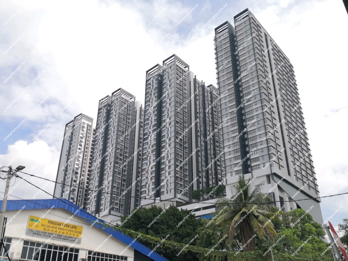 SOVO [Completed in 2018; High-Security Surveillance & Full Facilities; 3 min walking distance to Kampung Selamat MRT Station (Gate B) via a covered walkway]