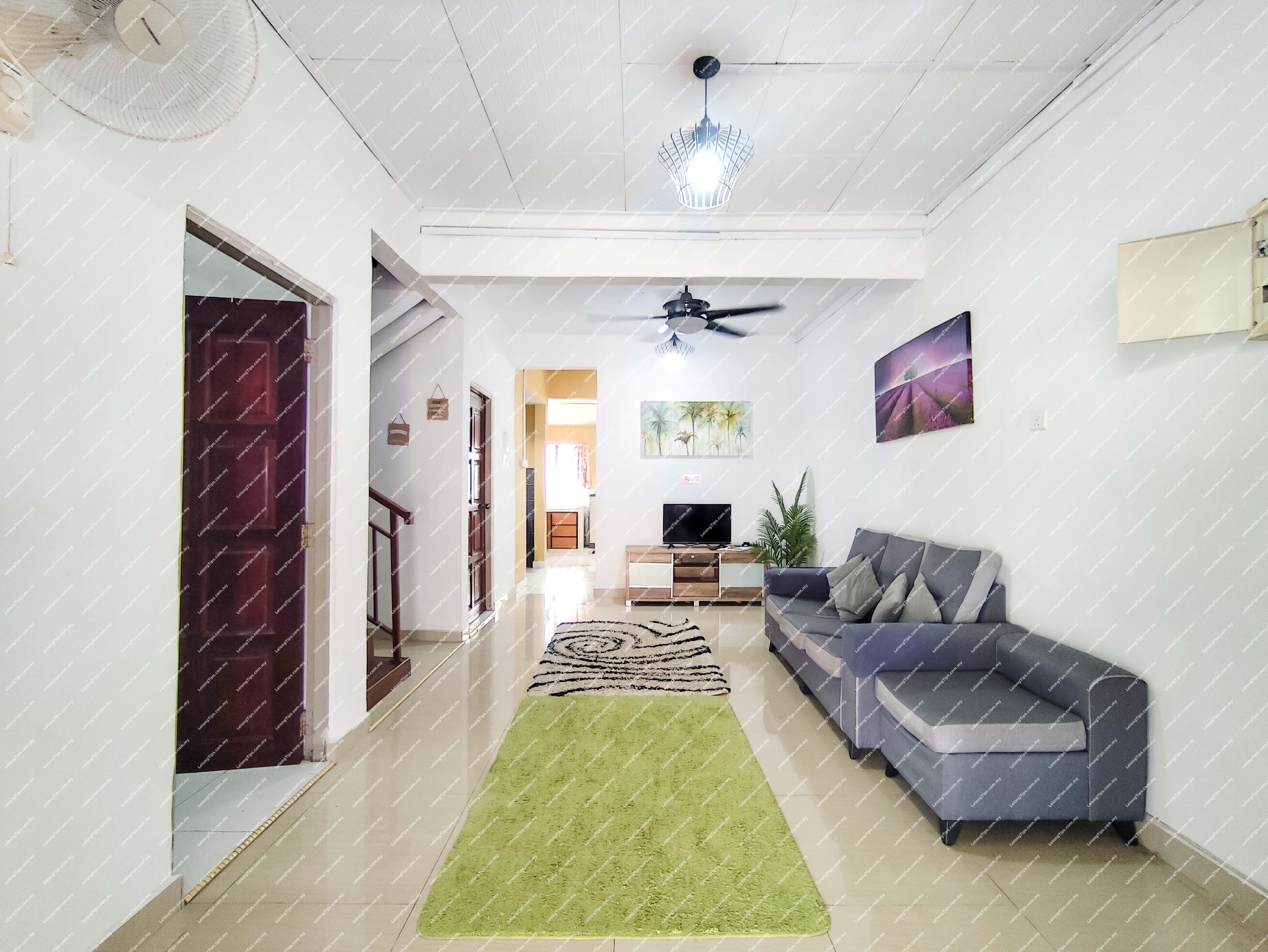 [Fully Furnished] 1 Storey Terrace House [10 minutes to Kuantan City Centre, International Islamic University Malaysia (IIUM)]