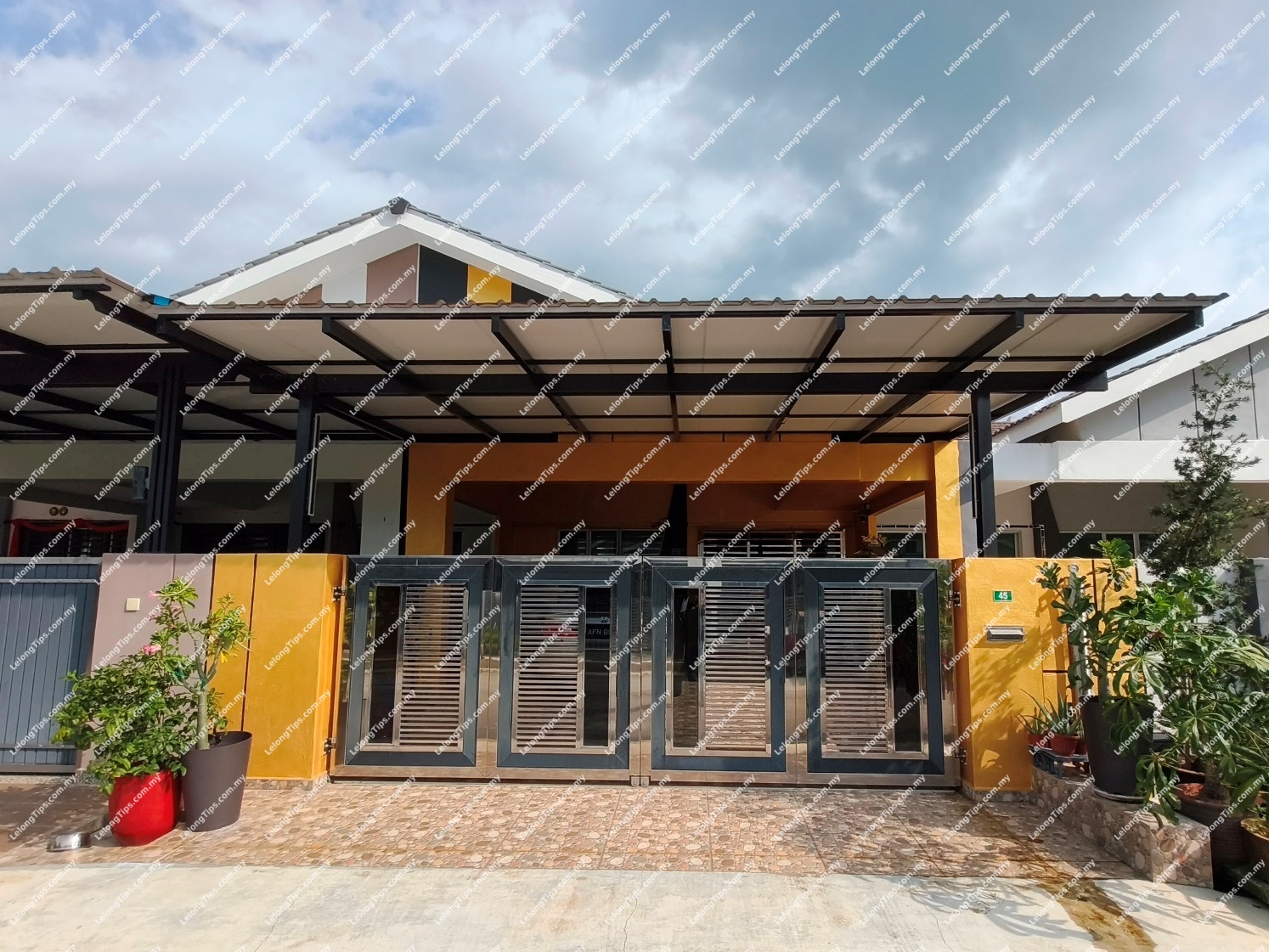 1 Storey Terrace House