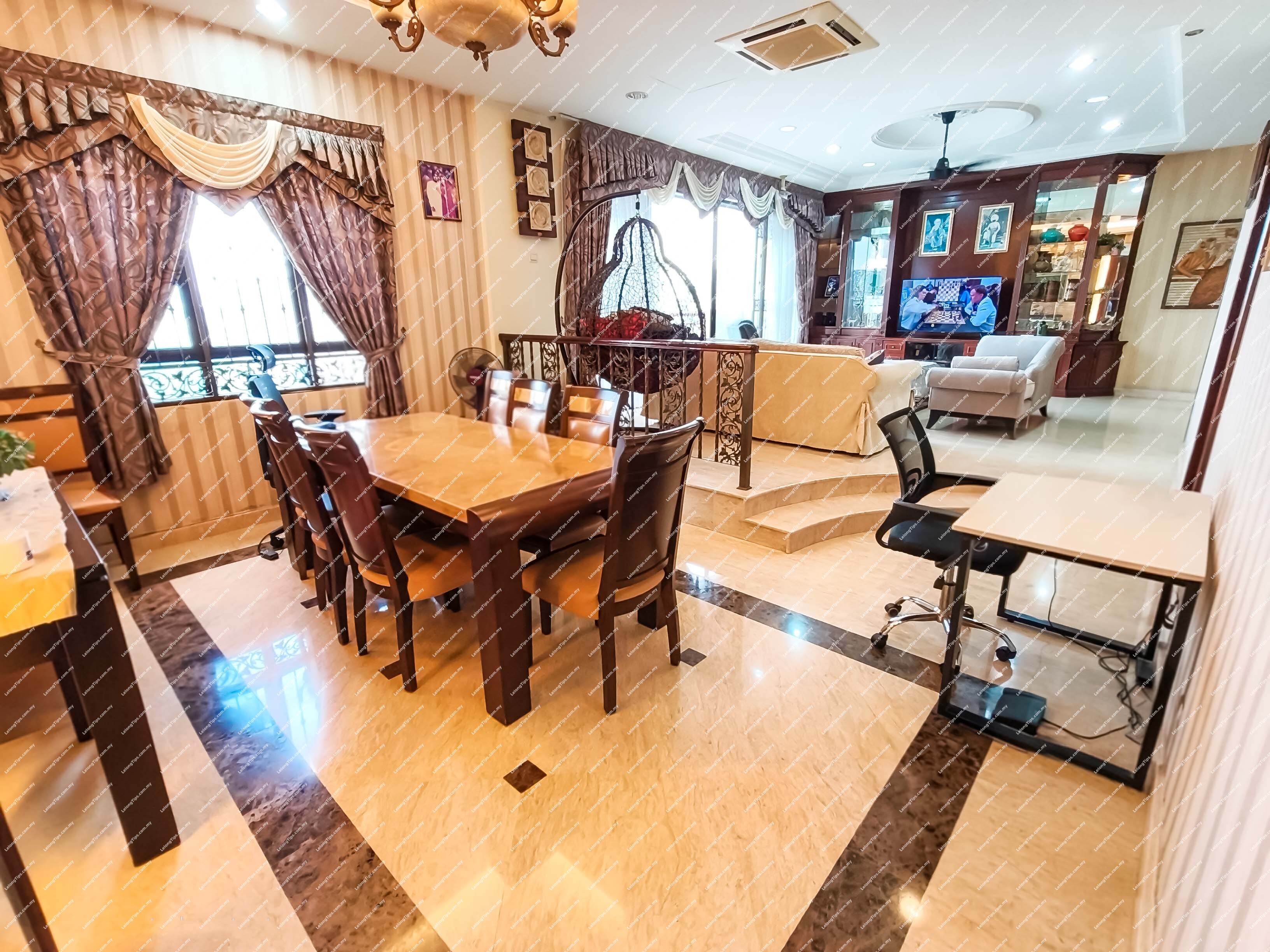 [Fully Furnished, Corner Unit] Condominium [4 min to MRT Station Jalan Ipoh, Sentul]
