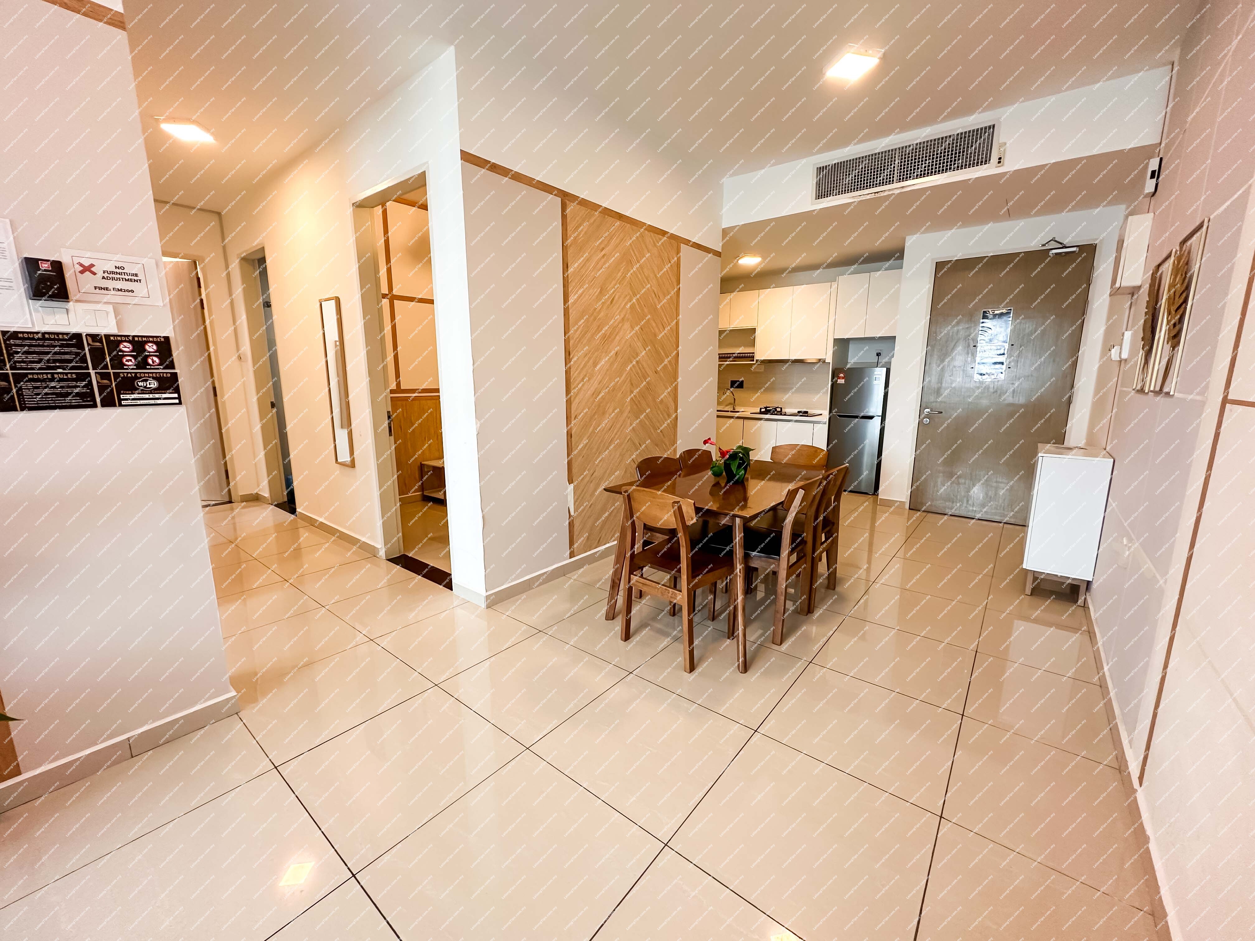 [Income-Generating Investment; Fully Furnished unit] Condominium [Walking distance to LRT Kampung Baru Station and MRT Raja Uda Station]