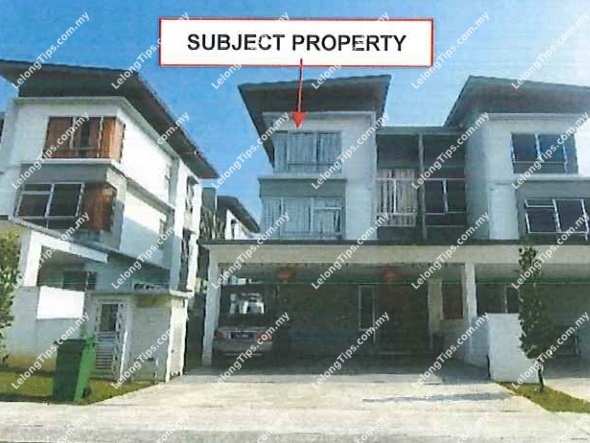 3 Storey Cluster Semi Detached House