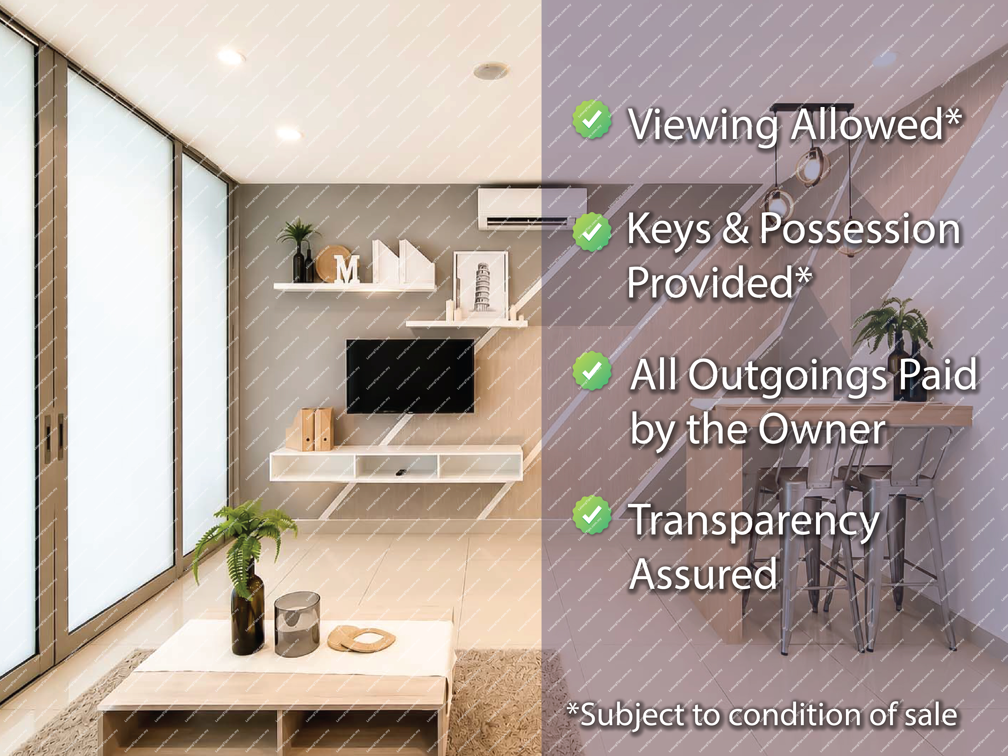 [Fully Furnished; High Floor Unit; Taman Equine] SOHO [3 min to MRT Station Taman Putra; 12min to Aeon Mall Taman Equine]