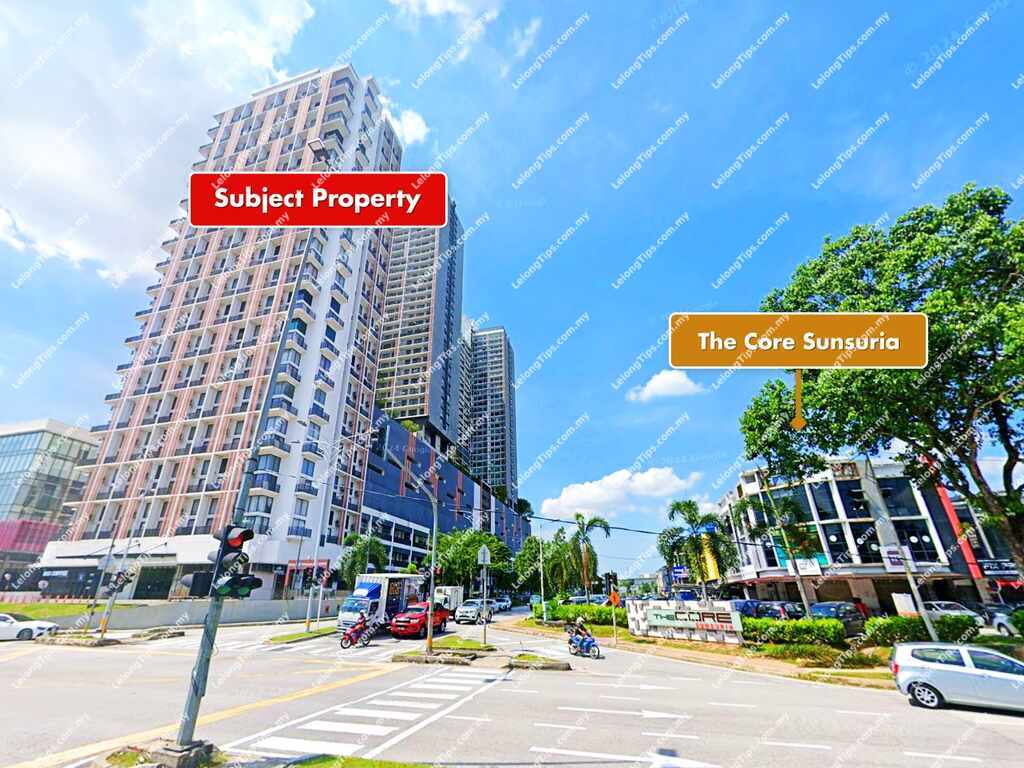 [Strategic location in PJ] Service Apartment [Completed in 2020; Facing The Core Sunsuria]