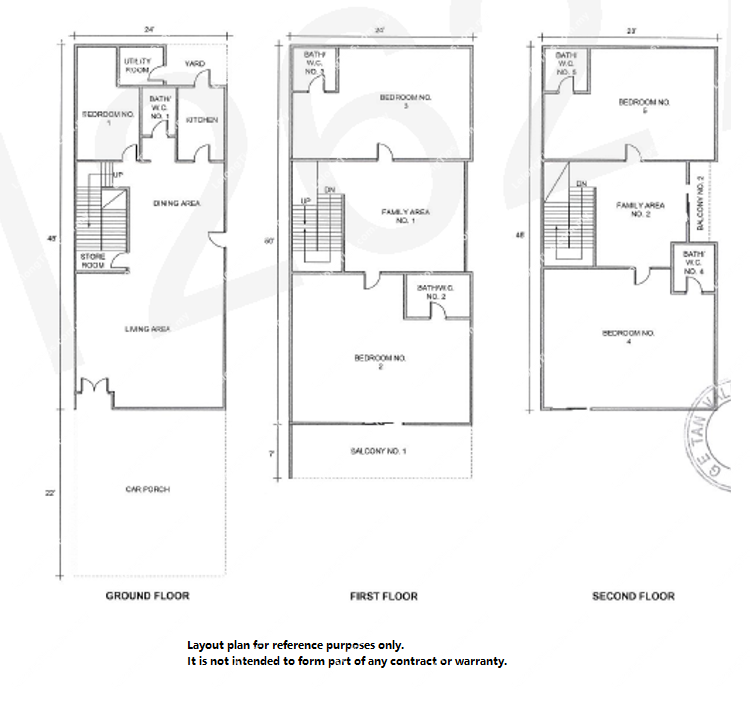 3 Storey Semi Detached House